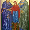 Sts. Joachim and Anne with Mary