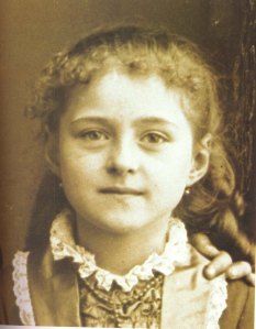 Saint Therese as a child